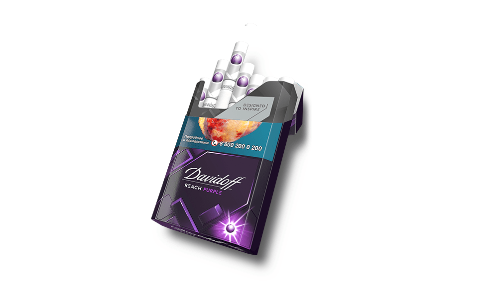 Сигареты Davidoff Reach Purple Сигареты Davidoff Reach Purple