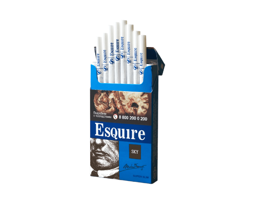 Сигареты Esquire Sky Super Slim Сигареты Esquire Sky Super Slim