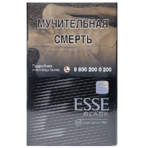Сигареты ESSE Black Nano