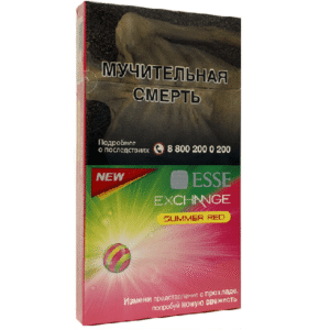 Сигареты ESSE Exchange Summer Red Super Slim