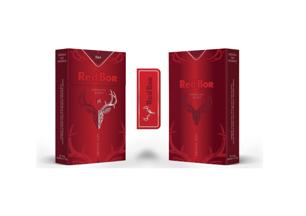 Сигареты Red Bor Red Medium Size Сигареты Red Bor Red Medium Size