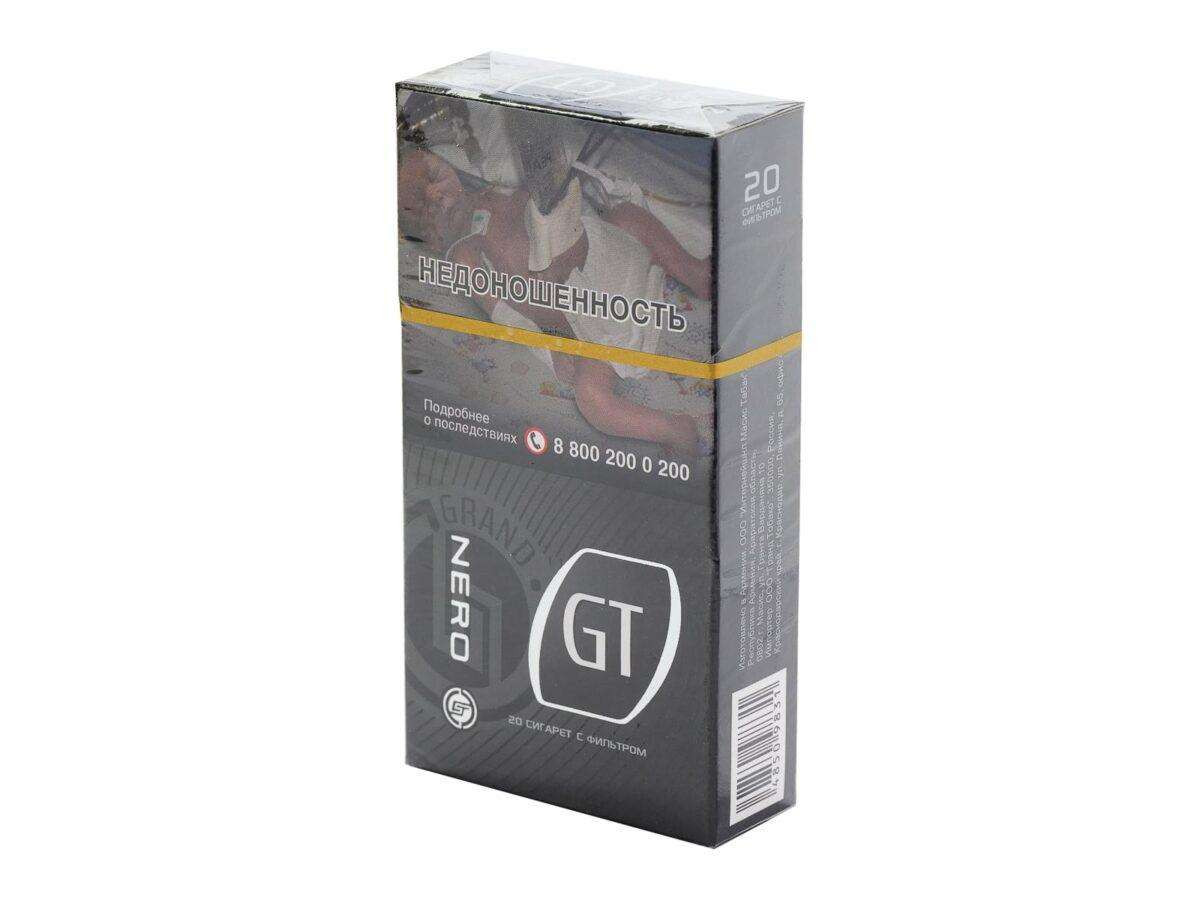 Сигареты GT Nero King Size Black Сигареты GT Nero King Size Black