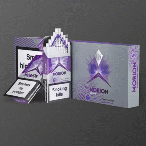 Сигареты MORION CAPSULE Blueberry Mint Superslims